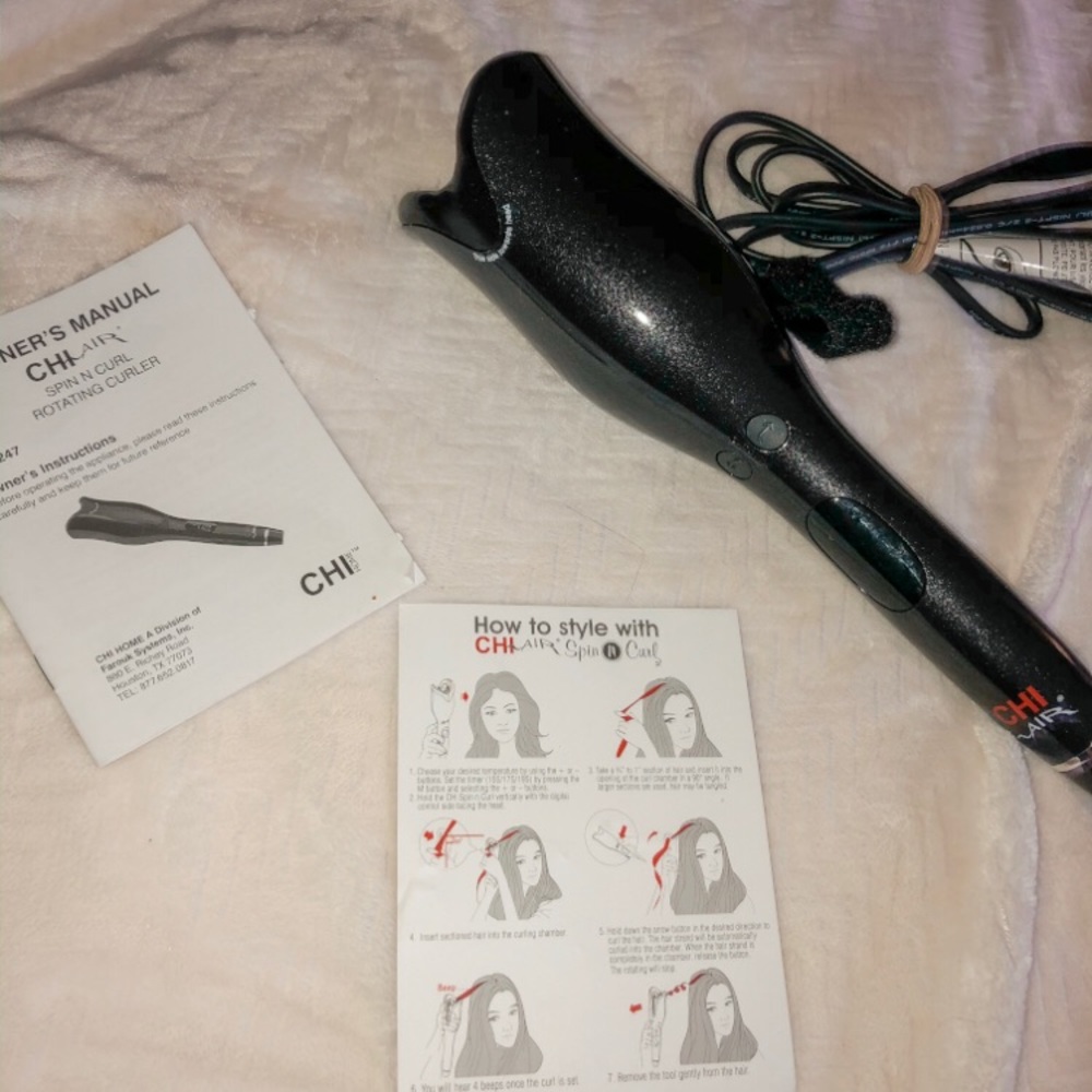 CHI Air Spin & Curl Rotating Curler